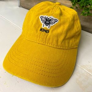 Yellow Bee Kind Cap